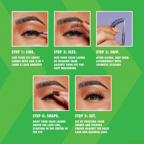 NYX Professional Makeup - Jumbo Lash! Vegan False Lashes - Ego Flare 5