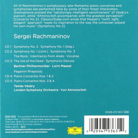 Lorin Maazel: Rachmaninov (COLLECTORS Edition) [CD]