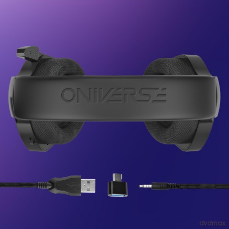 Oniverse Gaming Headset Meteor - Carbon Black