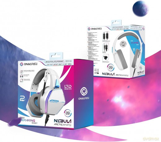 Oniverse Gaming Headset Nebula - Arctic White