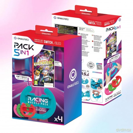 Oniverse Nsw Bundle Ciab Nickelodeon Kart Racers 2: Grand Prix + 4 Wheels