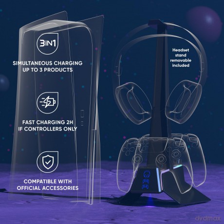 ONIVERSE PS5 FAST CHARGING STATION - BLACK
