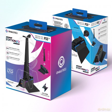 ONIVERSE PS5 FAST CHARGING STATION - BLACK