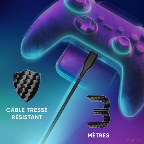 Oniverse Usb-A To Micro-Usb Charge Cable, 3 M - Black