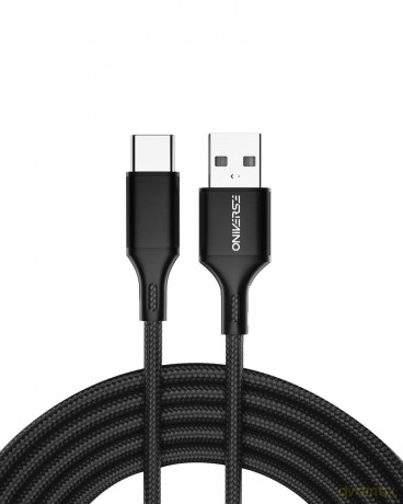 Oniverse Usb-A To Usb-C Charge Cable, 3 M - Black