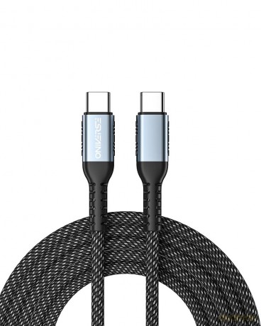 Oniverse Usb-C To Usb-C 100W Fast Charging Cable, 2 M - Black