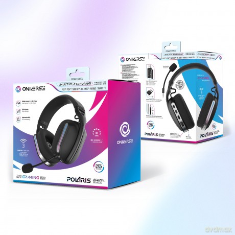 Oniverse Wireless Gaming Headset Polaris - Eclipse Black