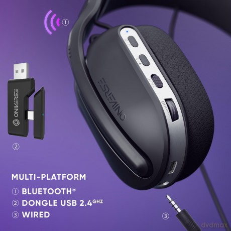 Oniverse Wireless Gaming Headset Polaris - Eclipse Black