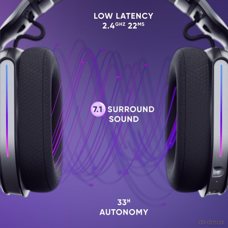 Oniverse Wireless Gaming Headset Polaris - Eclipse Black