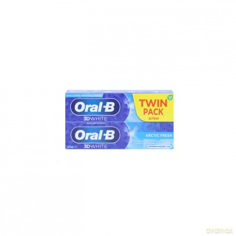 Pasta do zębów Oral B - 3D White Arctic Fresh Toothpaste - 2x75 ml