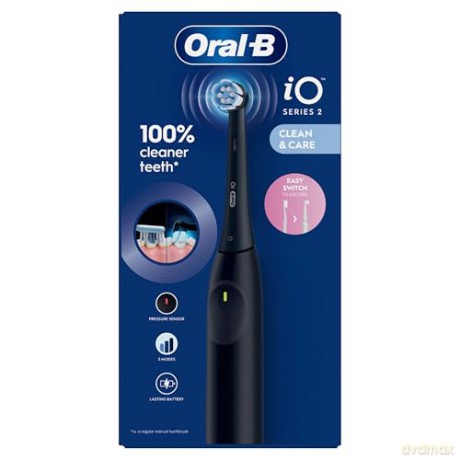 Oral B - iO 2 Electric Toothbrush - Night Black