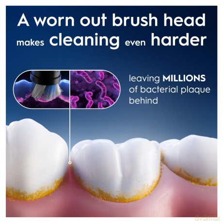Oral B - iO Series Gentle Care Replacement Brush Heads - Black - 3 count