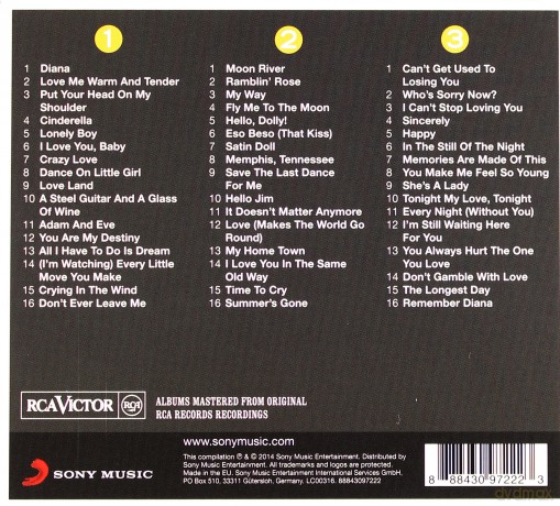 Paul Anka : The Real... Paul Anka [3CD]