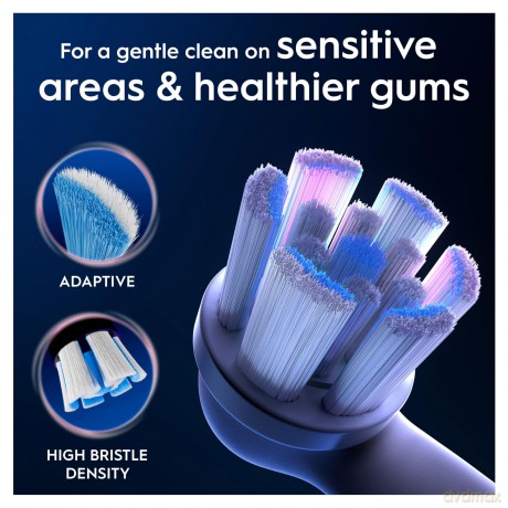 Oral B - iO Series Gentle Care Replacement Brush Heads - White - 3 count