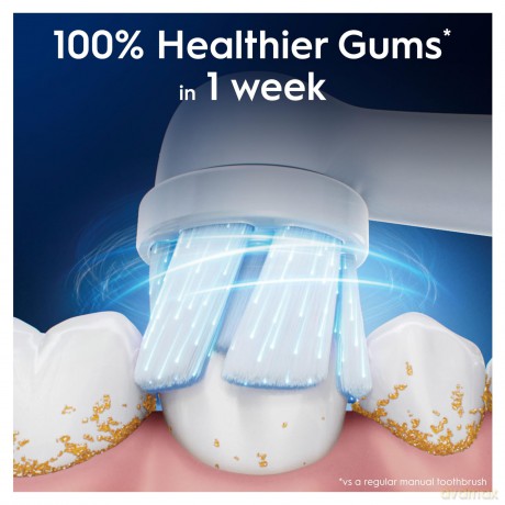 Oral B - iO Series Gentle Care Replacement Brush Heads - White - 3 count
