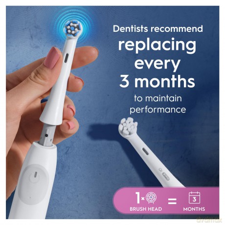 Oral B - iO Series Gentle Care Replacement Brush Heads - White - 3 count