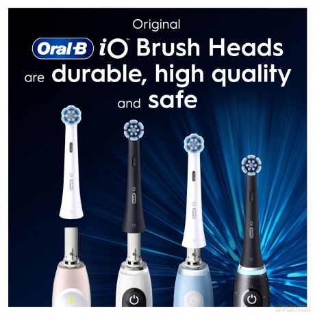 Oral B - iO Series Gentle Care Replacement Brush Heads - White - 8 count