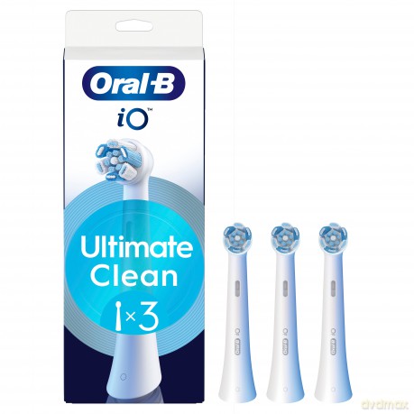 Oral B - iO Series Ultimate Clean Replacement Brush Heads - White - 3 count