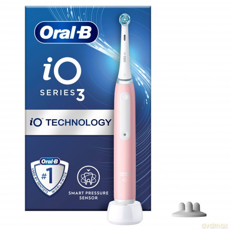 Oral B - iO3S Blush Pink Electric Toothbrush