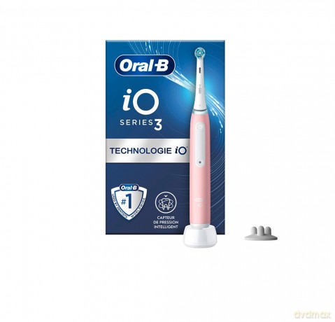 Oral B - iO3S Blush Pink Electric Toothbrush