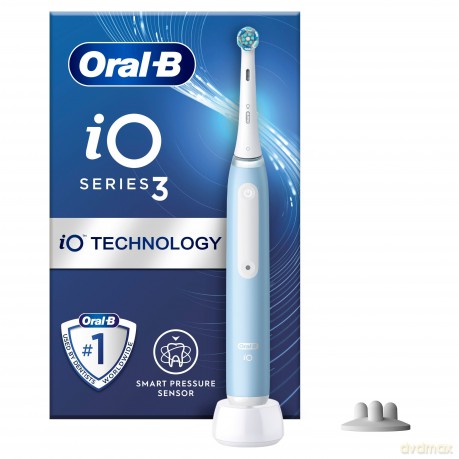 Oral B - iO3S Ice Blue Electric Toothbrush