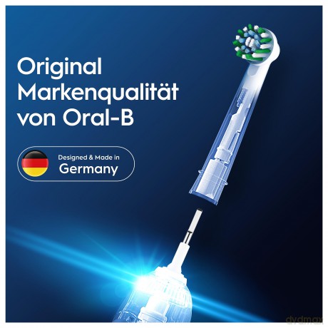 Oral B - Pro Cross Action Toothbrush Heads - White - 12 Counts