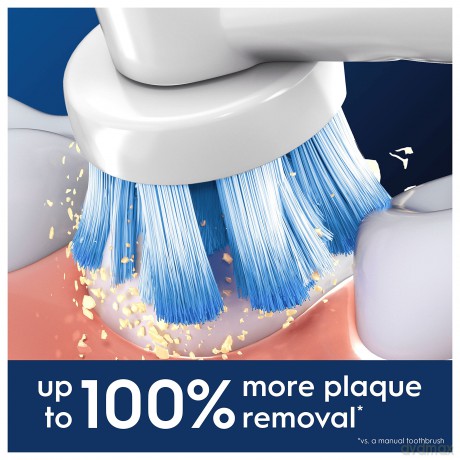 Oral B - Pro Sensitive Clean Toothbrush Heads - White - 8 Counts