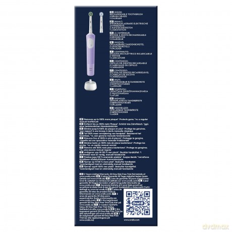 Oral B - Vitality Pro CA HBOX Lilac Electric Toothbrush + Extra Refill