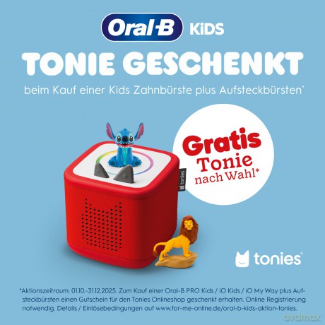 Oral B - Vitality Pro Kids Frozen Electric Toothbrush HBOX + TC