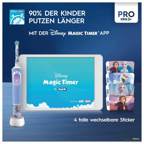 Oral B - Vitality Pro Kids Frozen Electric Toothbrush HBOX + TC