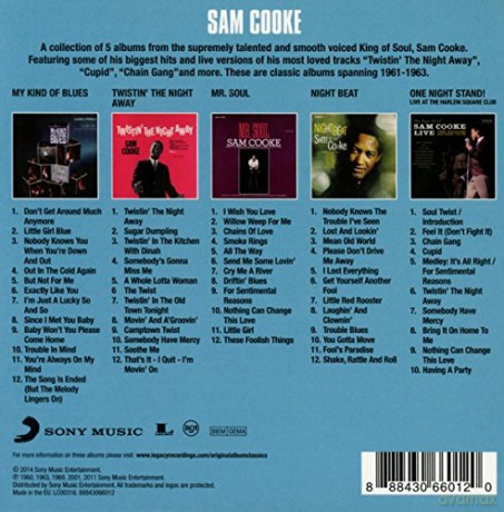 Sam Cooke : Original Album Classics (slipcase) [5CD]