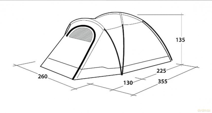 Outwell - Cloud 4 - Green - 4-person [SPORT]
