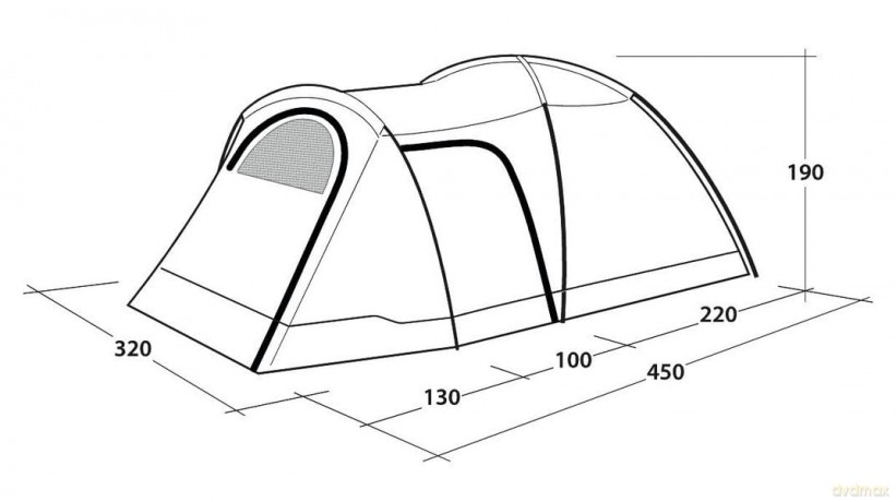 Outwell - Cloud 5 Plus - Green - 5-person [SPORT]