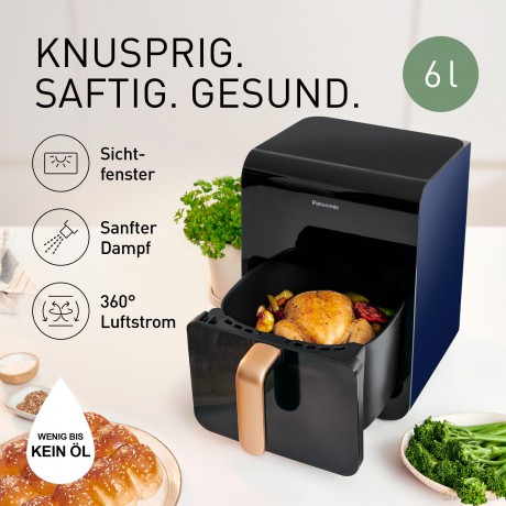 Panasonic - Airfryer 6L NF-CC600AXE