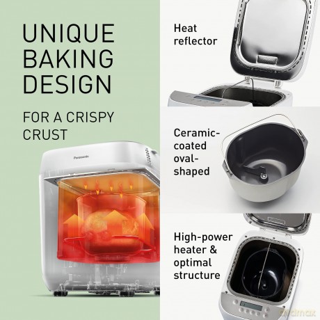 Panasonic - Automatic Bread Maker SD-ZP2000WXE