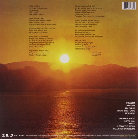 Jimi Hendrix: The Cry Of Love [WINYL]