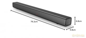 Panasonic - Wireless Soundbar SC-HTB100EGK
