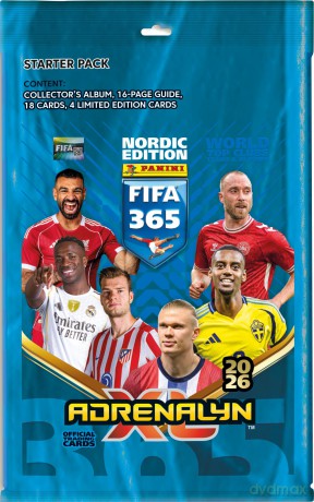 Panini - Adrenalyn XL: FIFA 365 2026 Nordic Edition - Starter set (PAN2543)