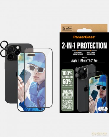 PanzerGlass - iPhone 16 Pro 2-in-1 Bundle