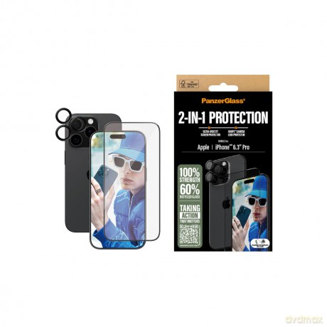 PanzerGlass - iPhone 16 Pro 2-in-1 Bundle