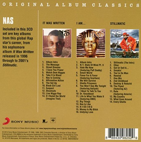 Nas : Original Album Classics [3CD]