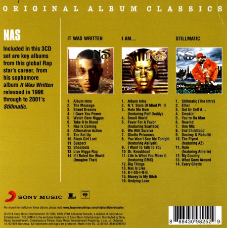 Nas : Original Album Classics [3CD]