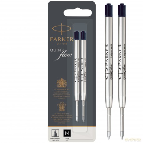 Parker - Ballpoint Pen Refills - Black - Medium