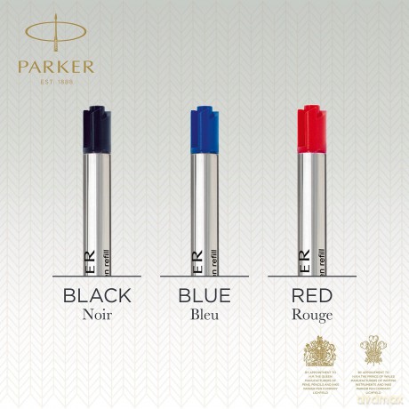 Parker - Ballpoint Pen Refills - Black - Medium