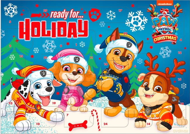 Paw Patrol - kalendarz adwentowy Psi Patrol  (6600000156)