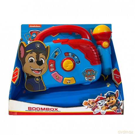 Radio z mikrofonem zabawkowe Paw Patrol - Boombox (90375)