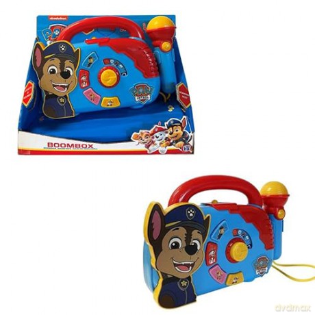 Radio z mikrofonem zabawkowe Paw Patrol - Boombox (90375)
