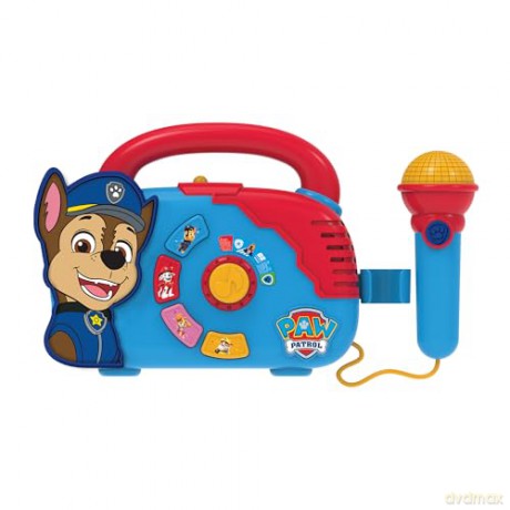 Radio z mikrofonem zabawkowe Paw Patrol - Boombox (90375)
