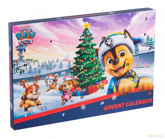 Paw Patrol - Chase kalendarz adwentowy Psi Patrol  (63464)