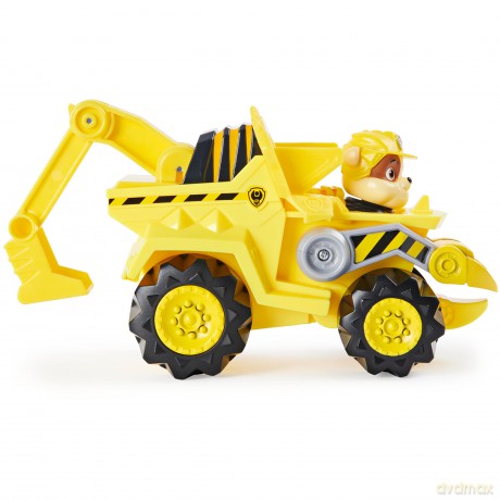 Paw Patrol - Dino Deluxe Themed Vehicles - Rubble